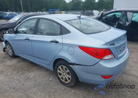 2012 Hyundai Accent Gls from USA, damaged, VIN KMHCT4AE2CU041292